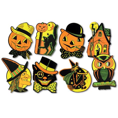 vintage halloween decorations etsy|old time halloween decorations.